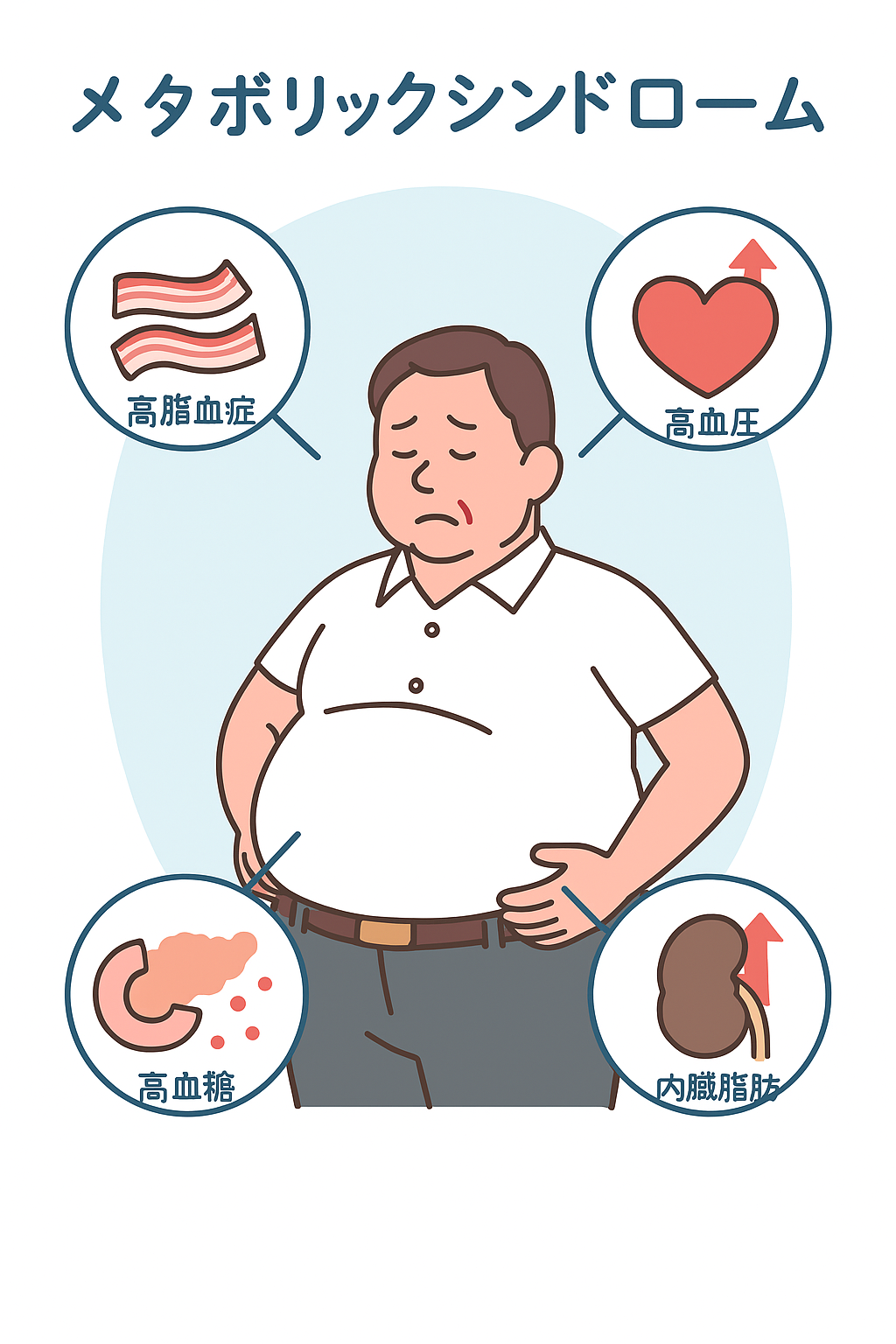 高脂血症の症状に注意