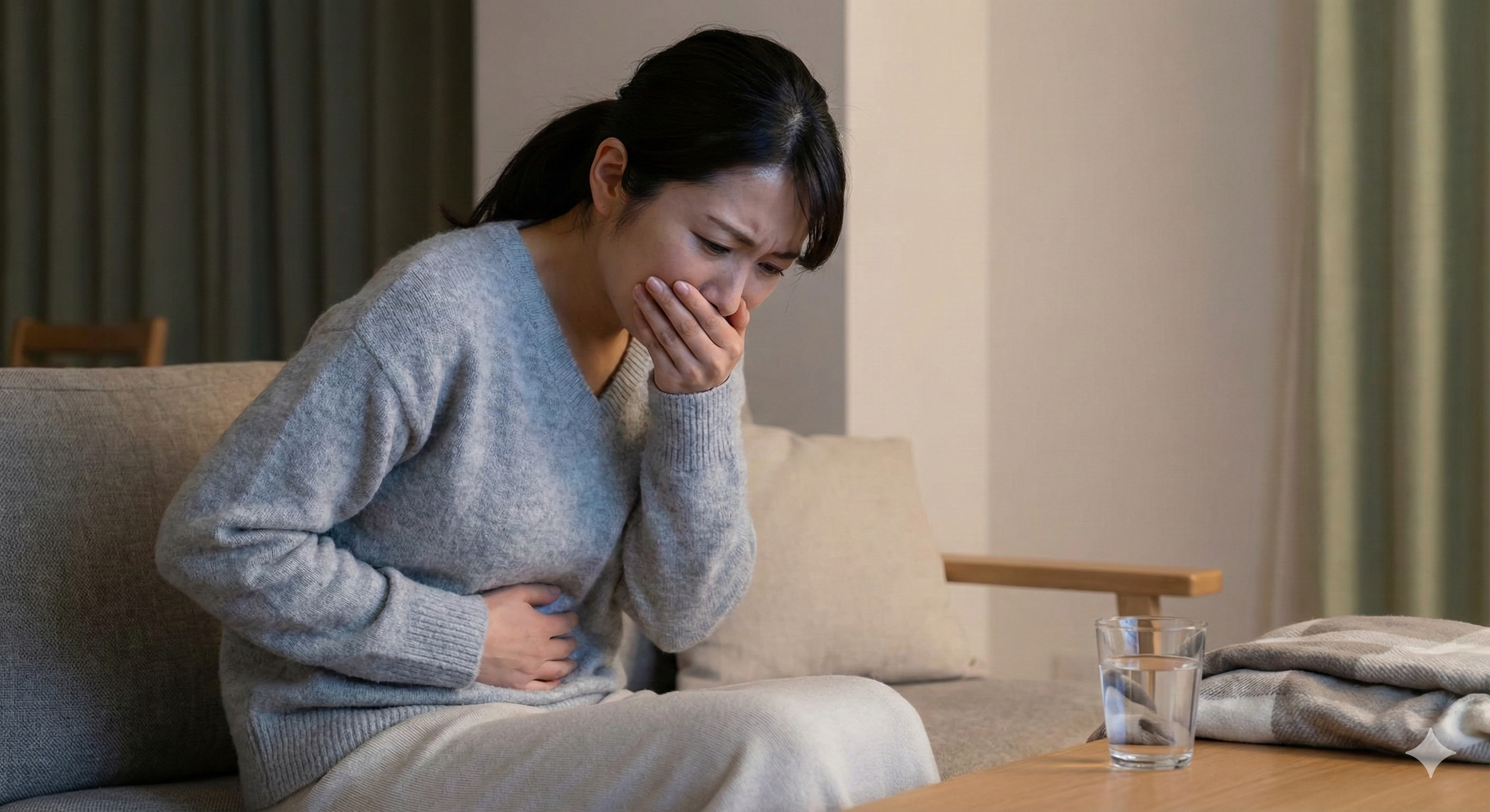 ウイルス性胃腸炎の症状
