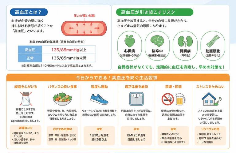 あなたの健康を守る、正しい高血圧への理解と対策　　　　　　　武蔵小杉せのお内科クリニック