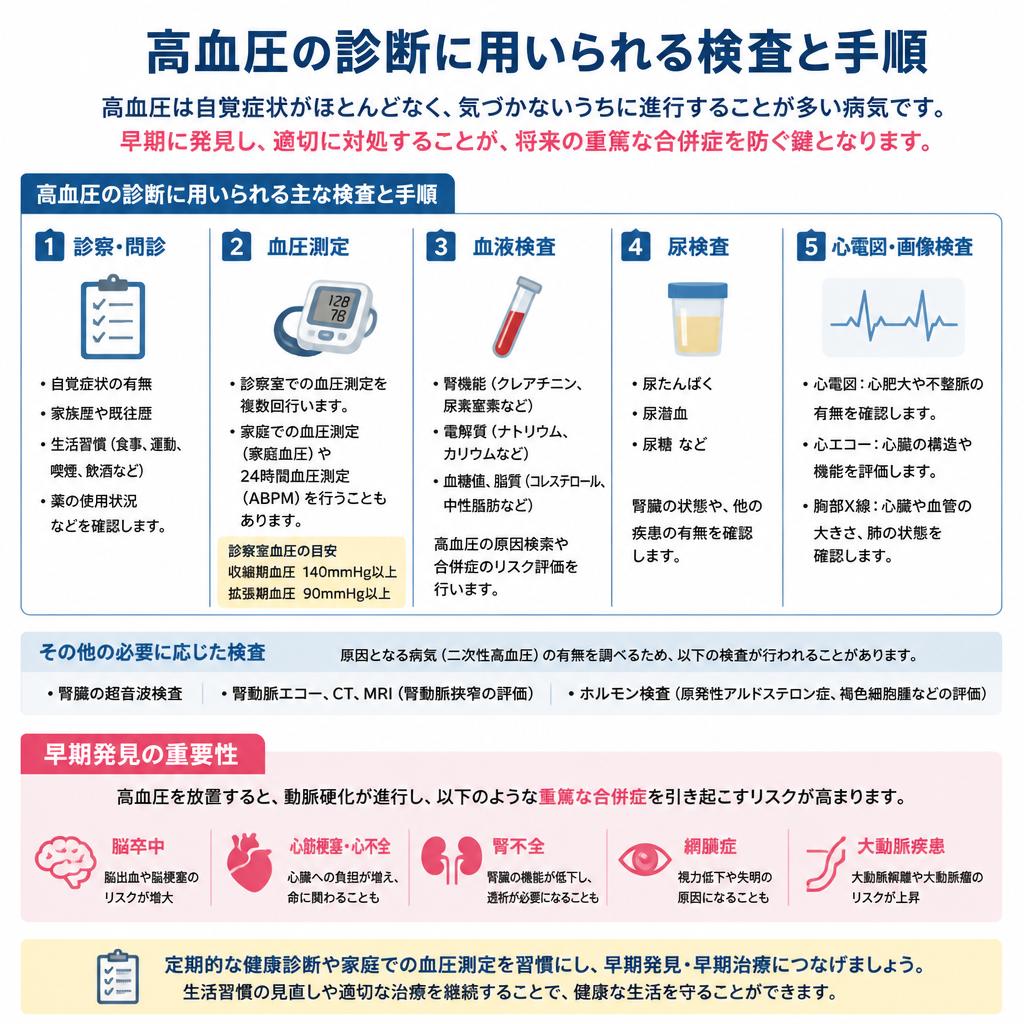高血圧の診断方法