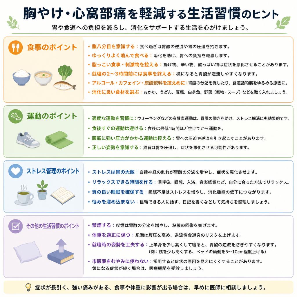 生活習慣の改善ポイント