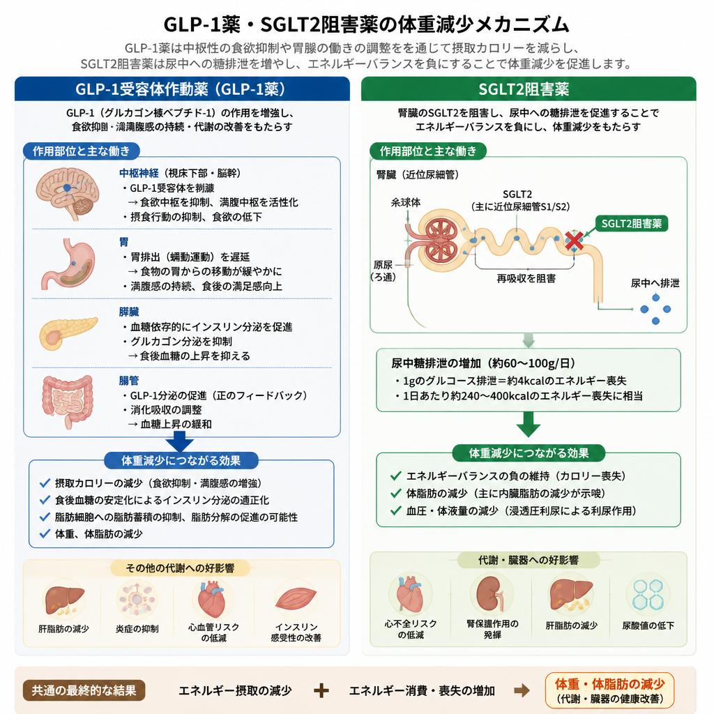 体重減少のメカニズムを理解しよう