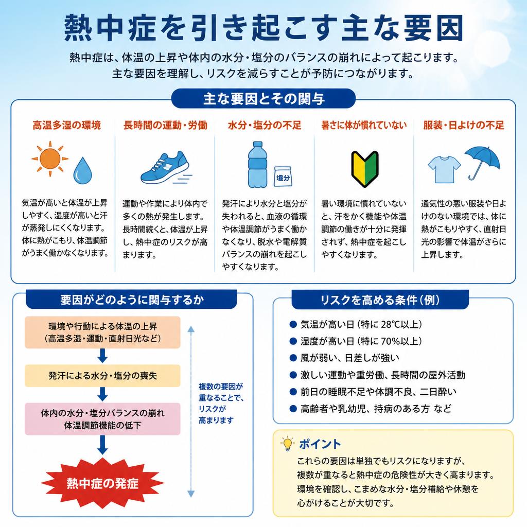 熱中症の原因