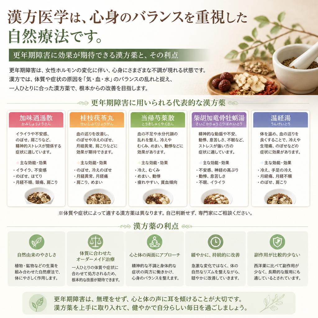 漢方治療によるアプローチ
