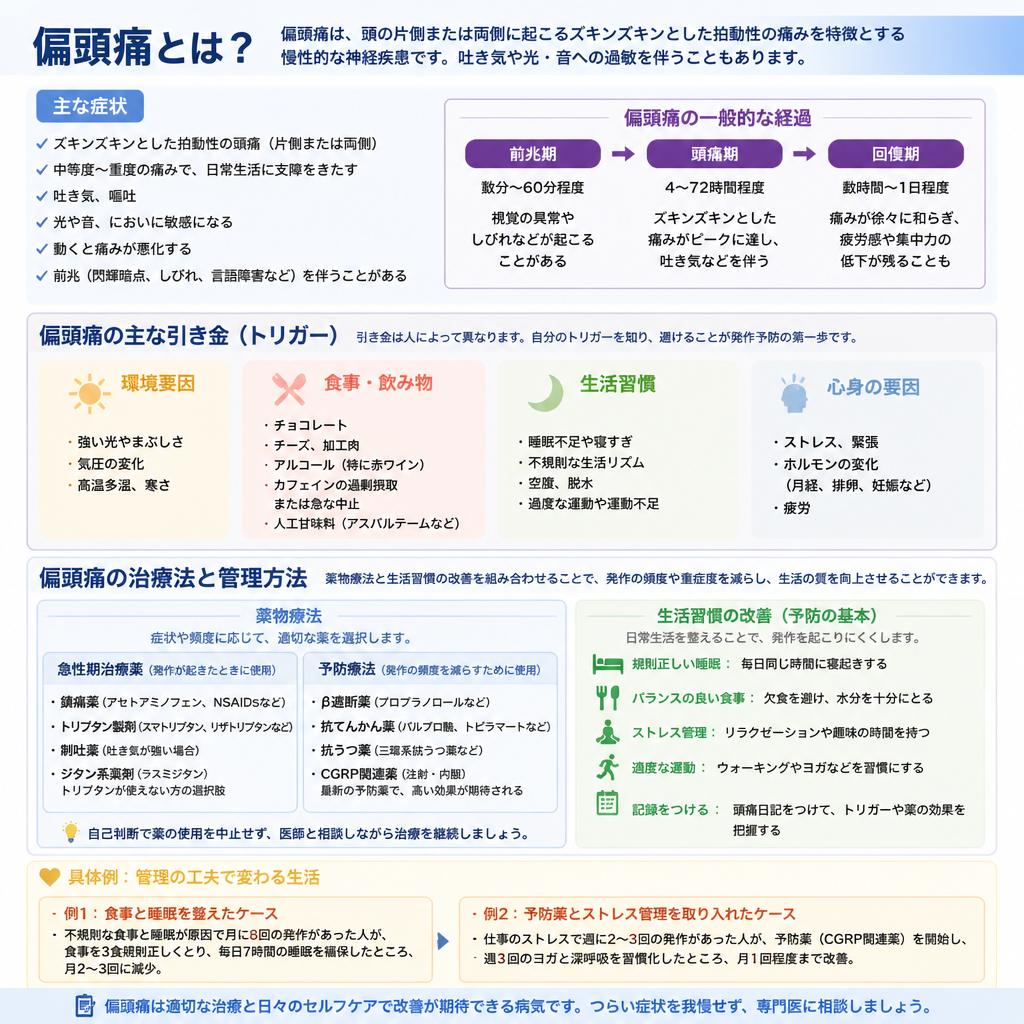 偏頭痛の理解と対策