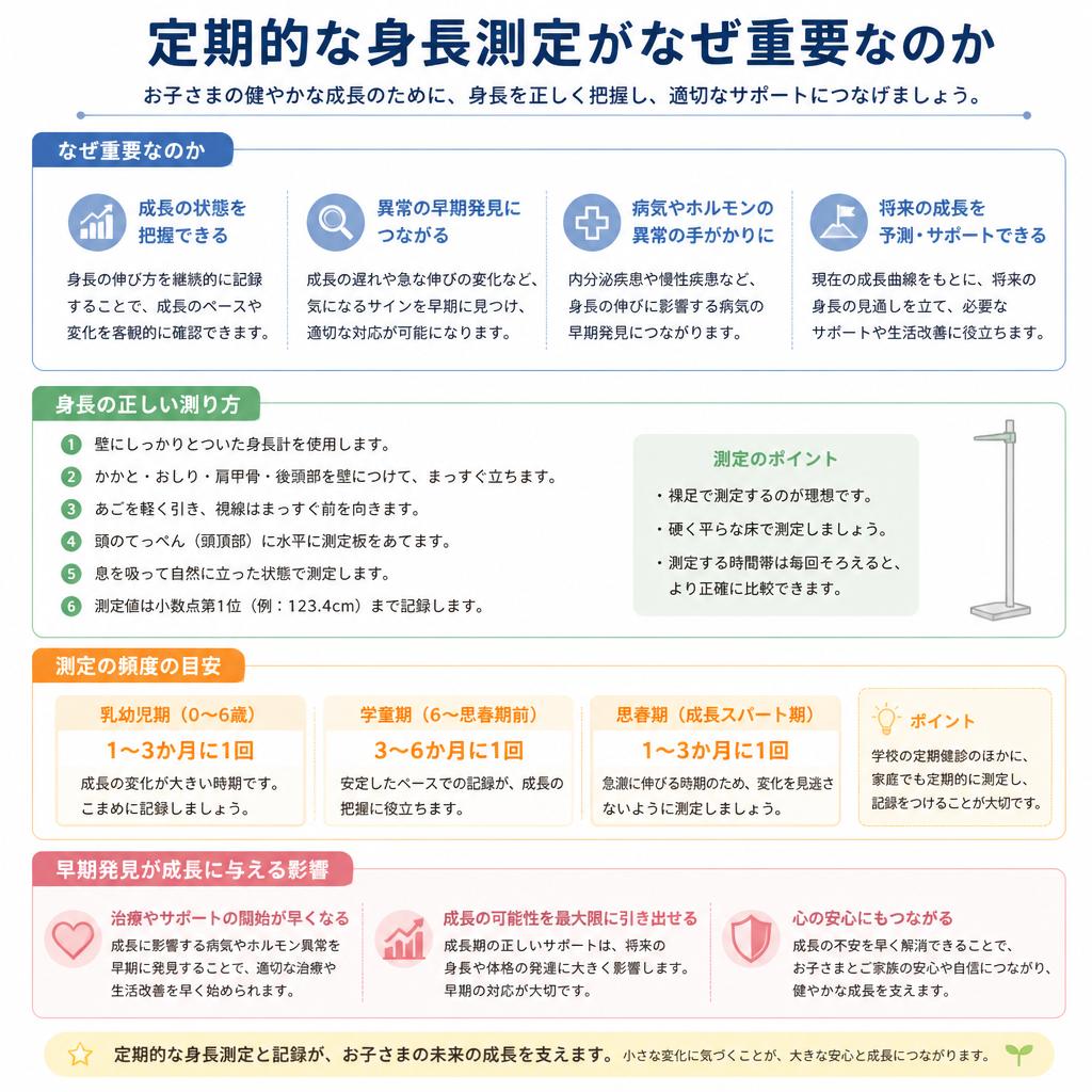 身長測定の重要性