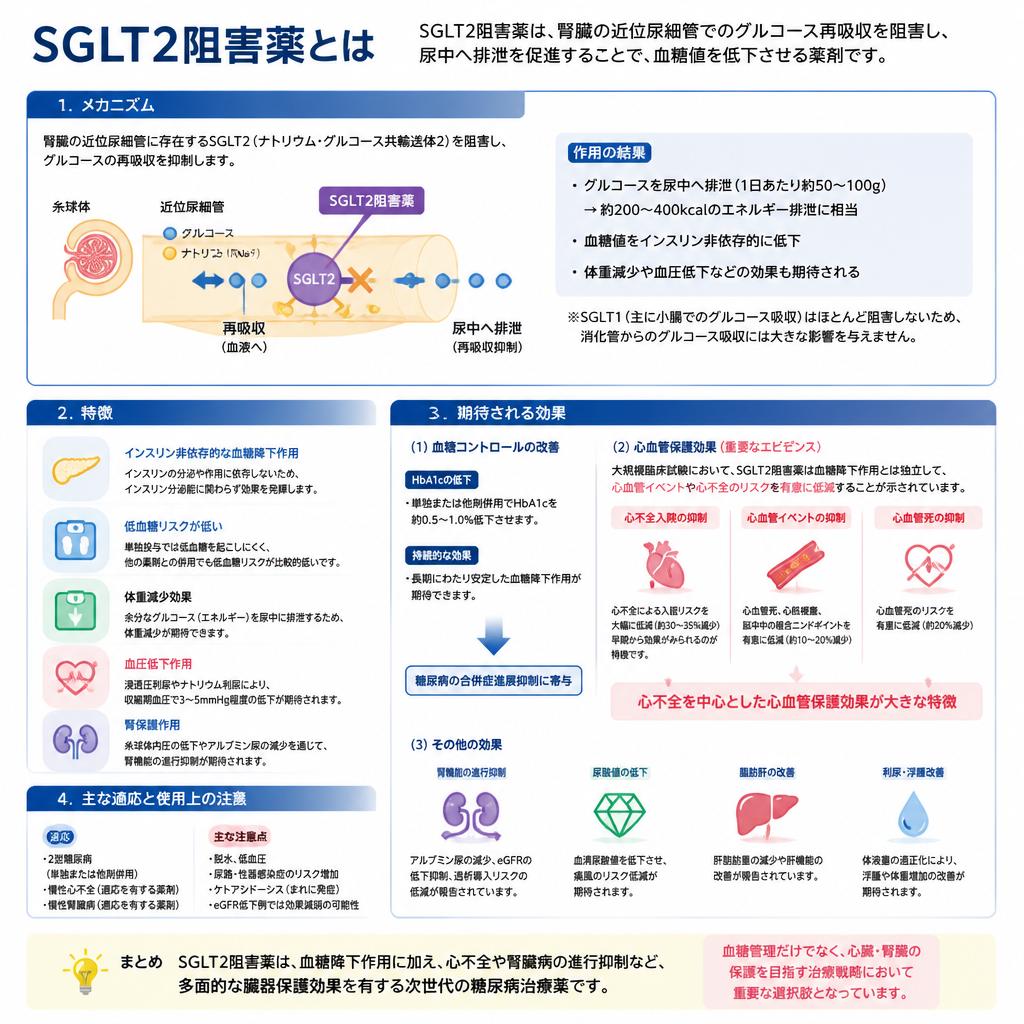 SGLT2阻害薬とは？