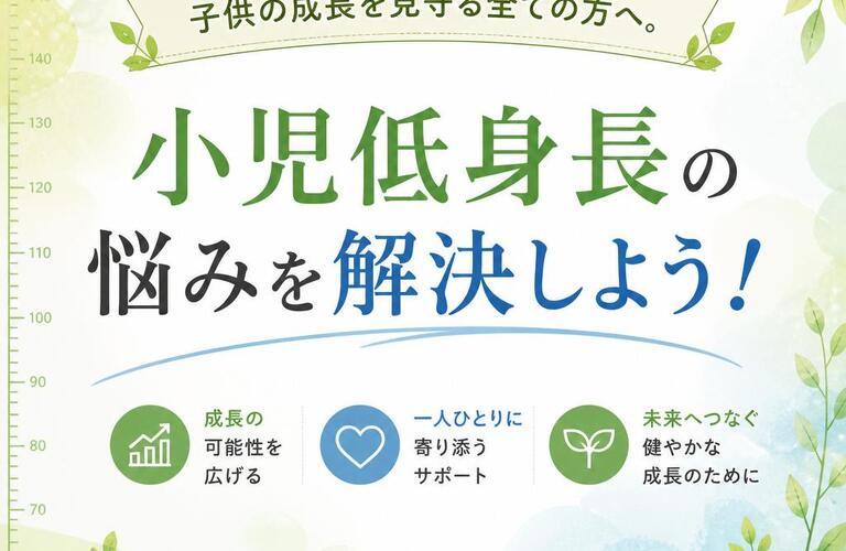 子供の成長を見守る全ての方へ。小児低身長の悩みを解決しよう！　　　武蔵小杉せのお内科クリニック