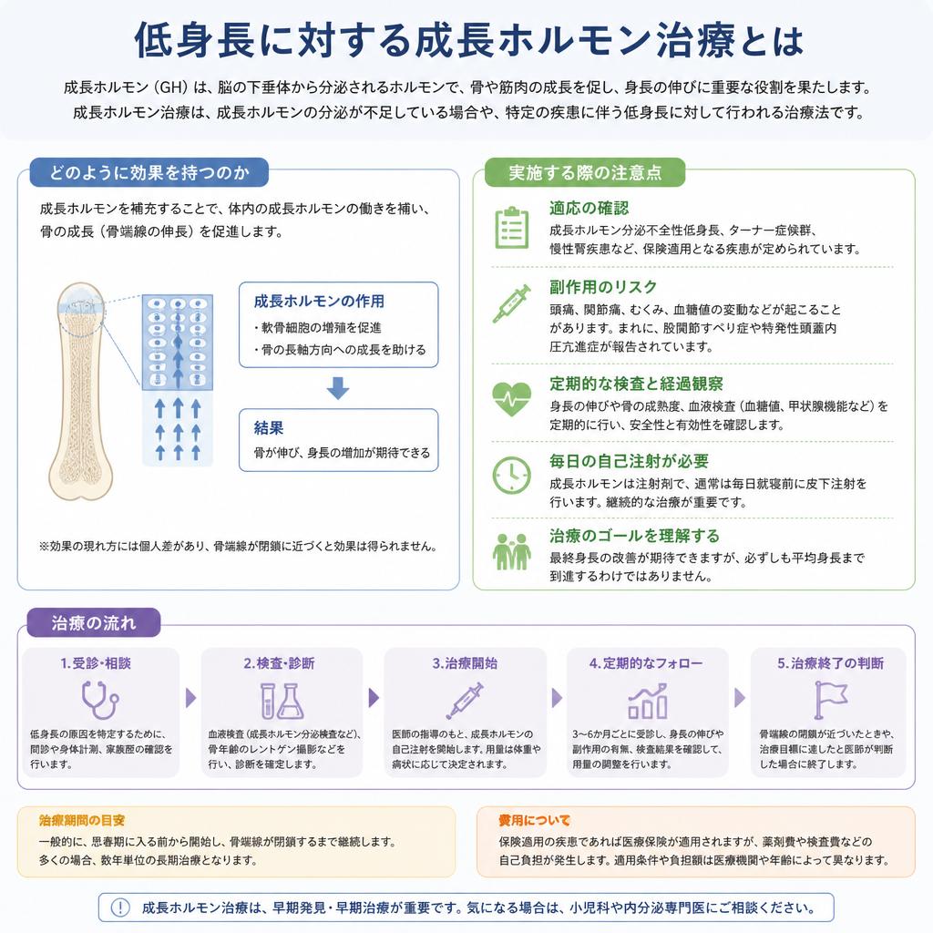 成長ホルモン治療とは？