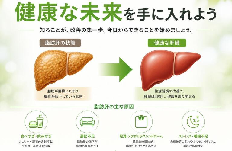脂肪肝を理解し、健康な未来を手に入れよう　　　　　　　　　　武蔵小杉せのお内科クリニック