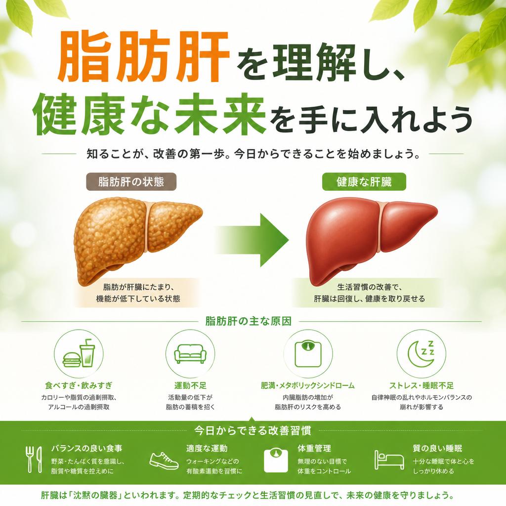 脂肪肝を理解し、健康な未来を手に入れよう