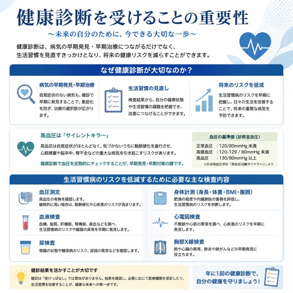 健康診断の重要性 - 定期的なチェックで安心を