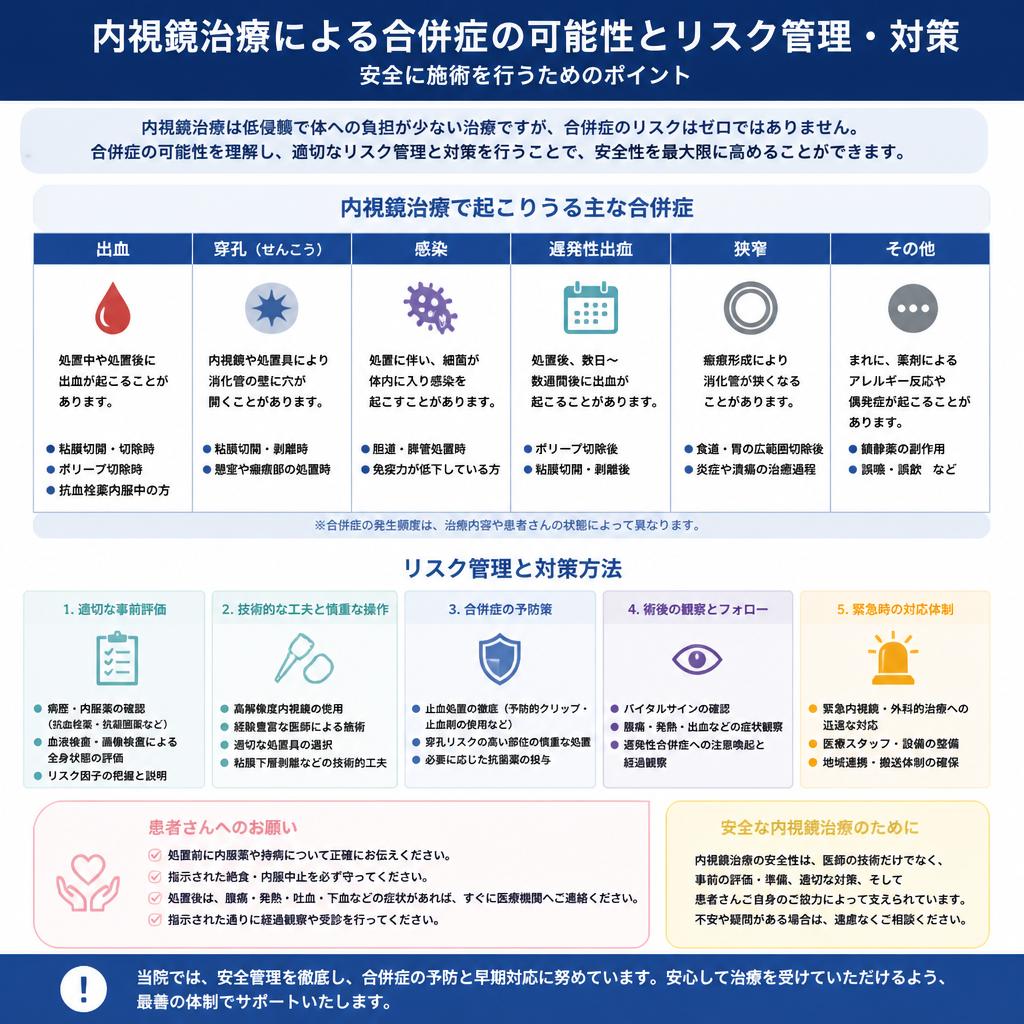 合併症のリスクと対策