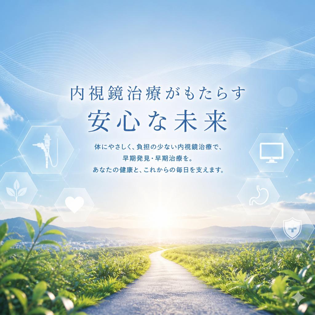 内視鏡治療がもたらす安心な未来