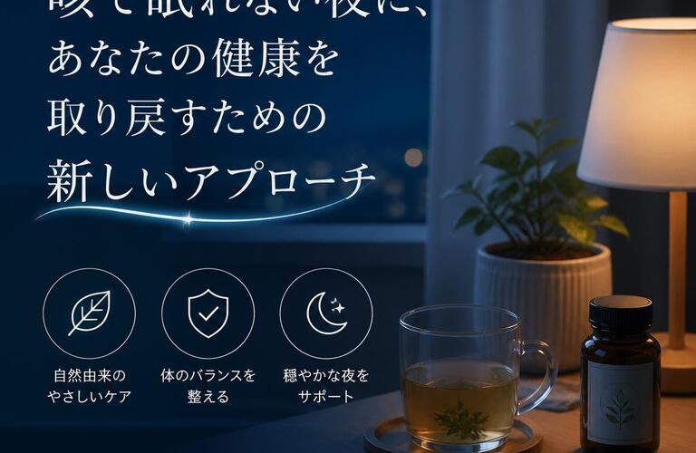 咳で眠れない夜に、あなたの健康を取り戻すための新しいアプローチ　　　　武蔵小杉せのお内科クリニック