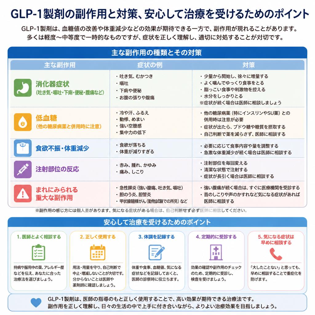 副作用について知っておくべきこと