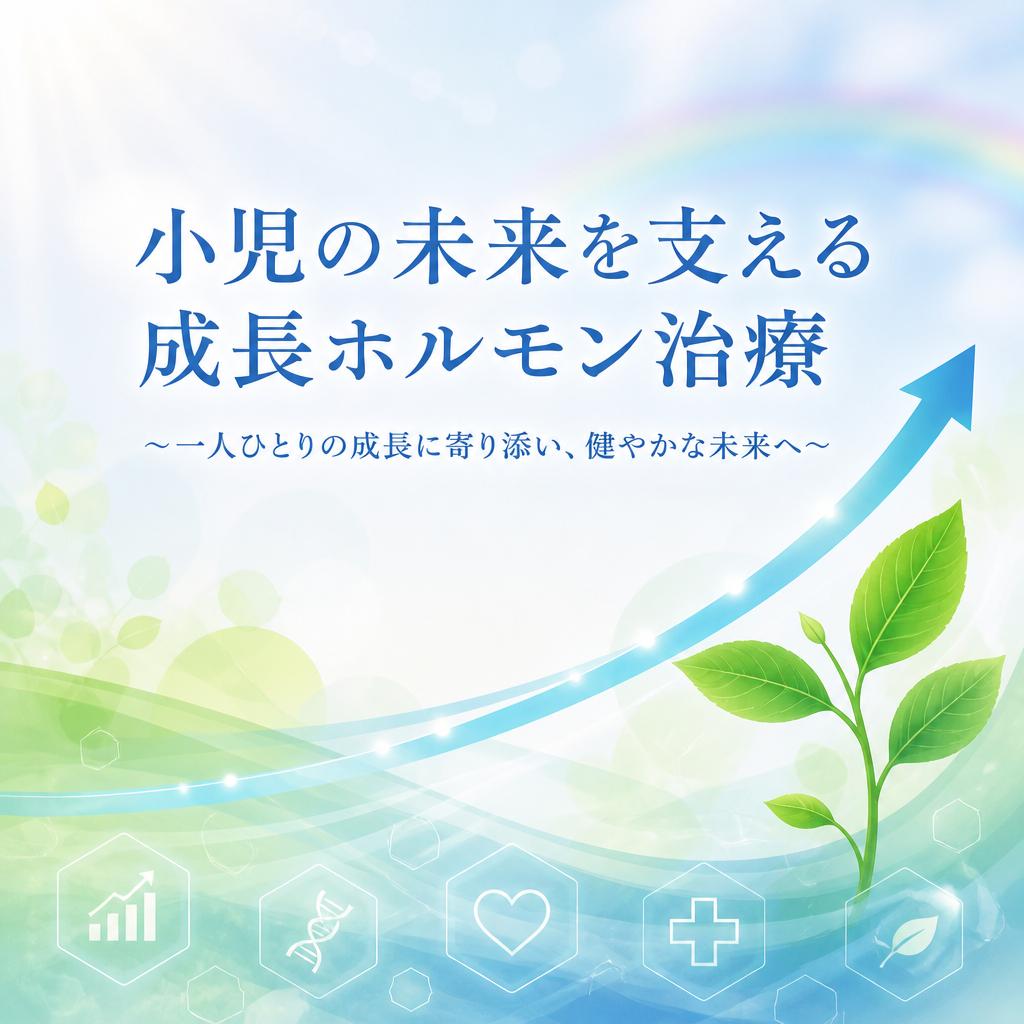 小児の未来を支える成長ホルモン治療