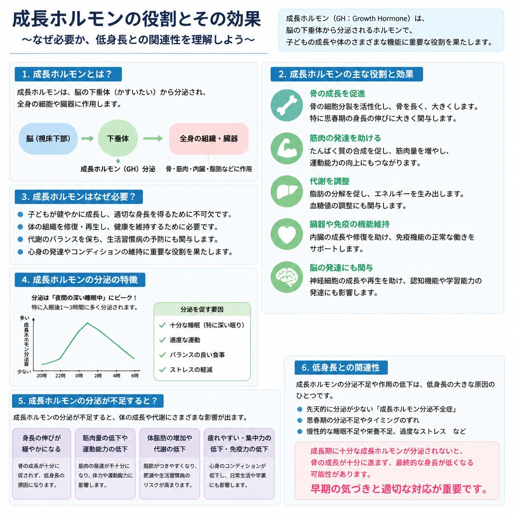 成長ホルモンとは？