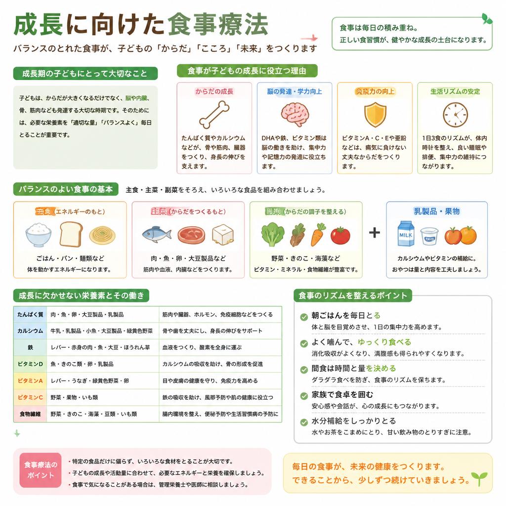 食事療法の重要性
