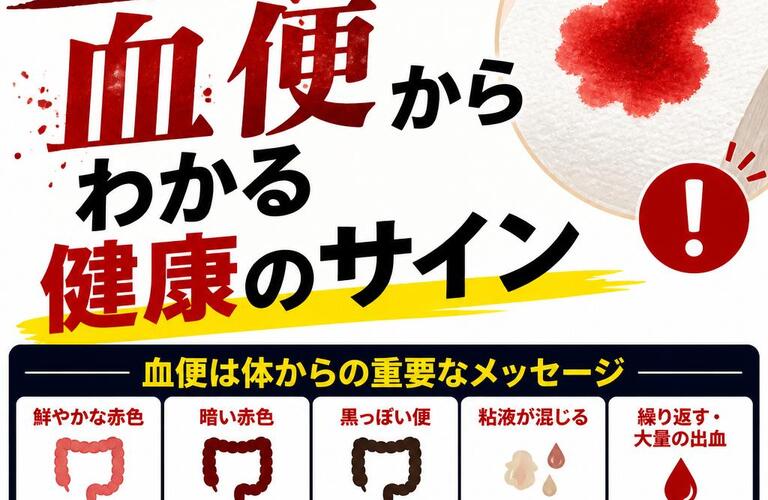見逃すな！血便からわかる健康のサイン　　　　　　　　　　　　武蔵小杉せのお内科クリニック