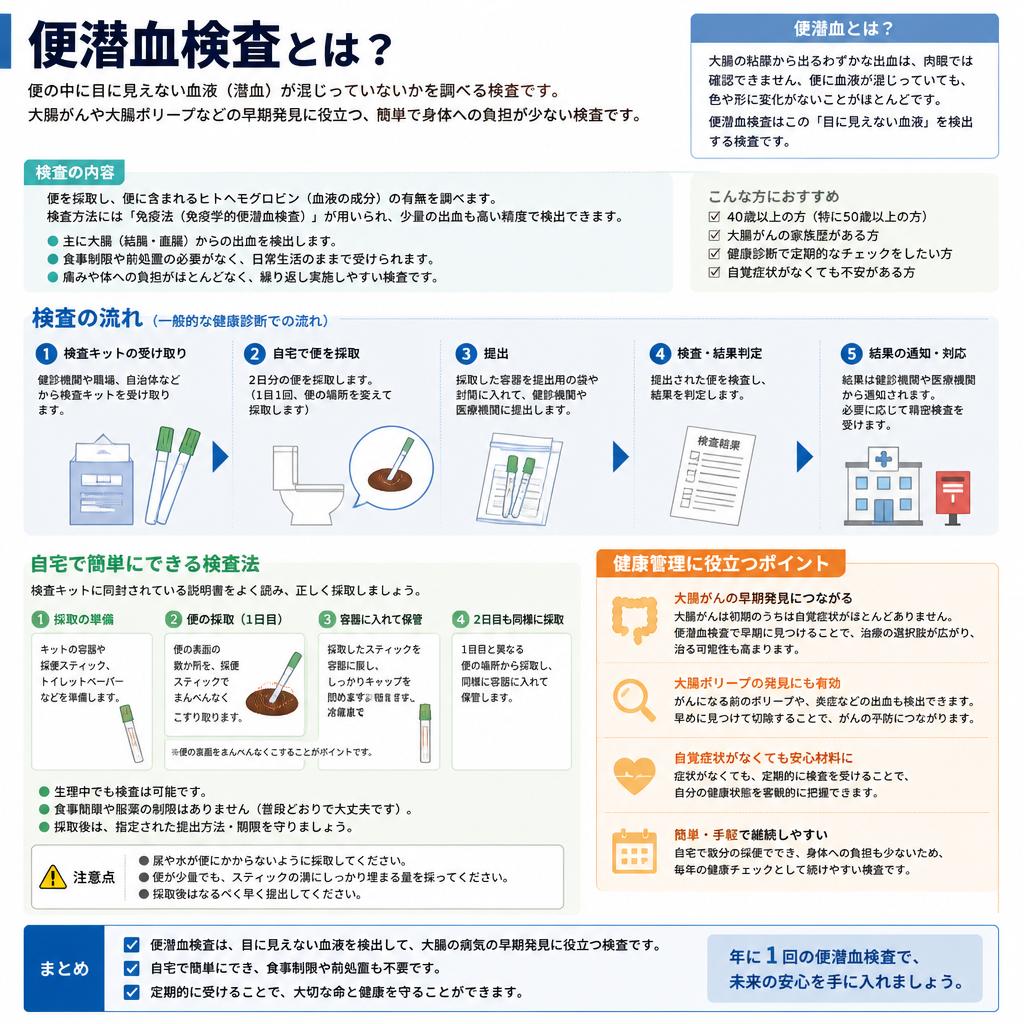 便潜血検査の重要性