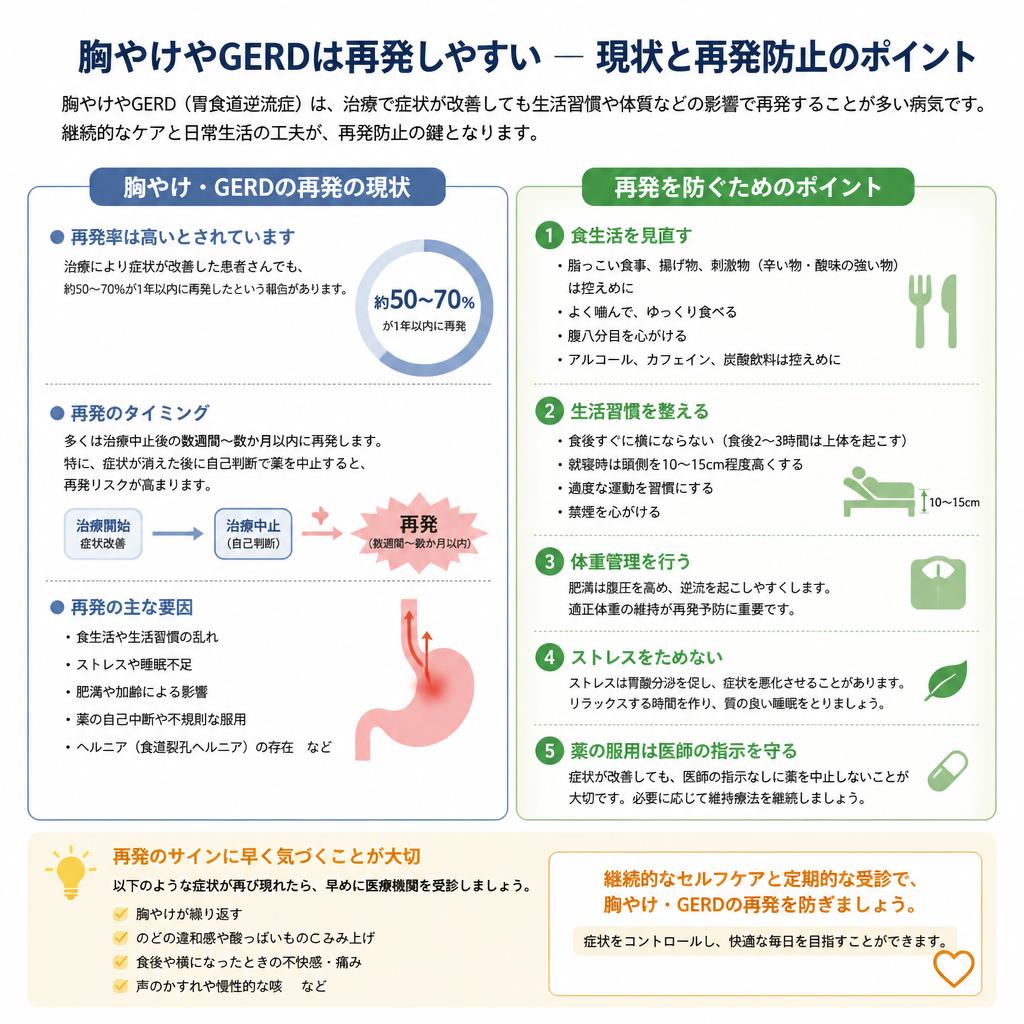 5. 再発率とその対策