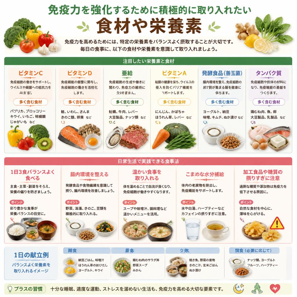 免疫力を高める食事法