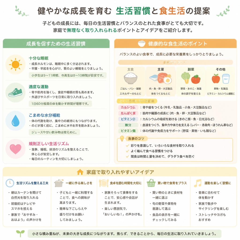 健康のサポート、生活習慣改善