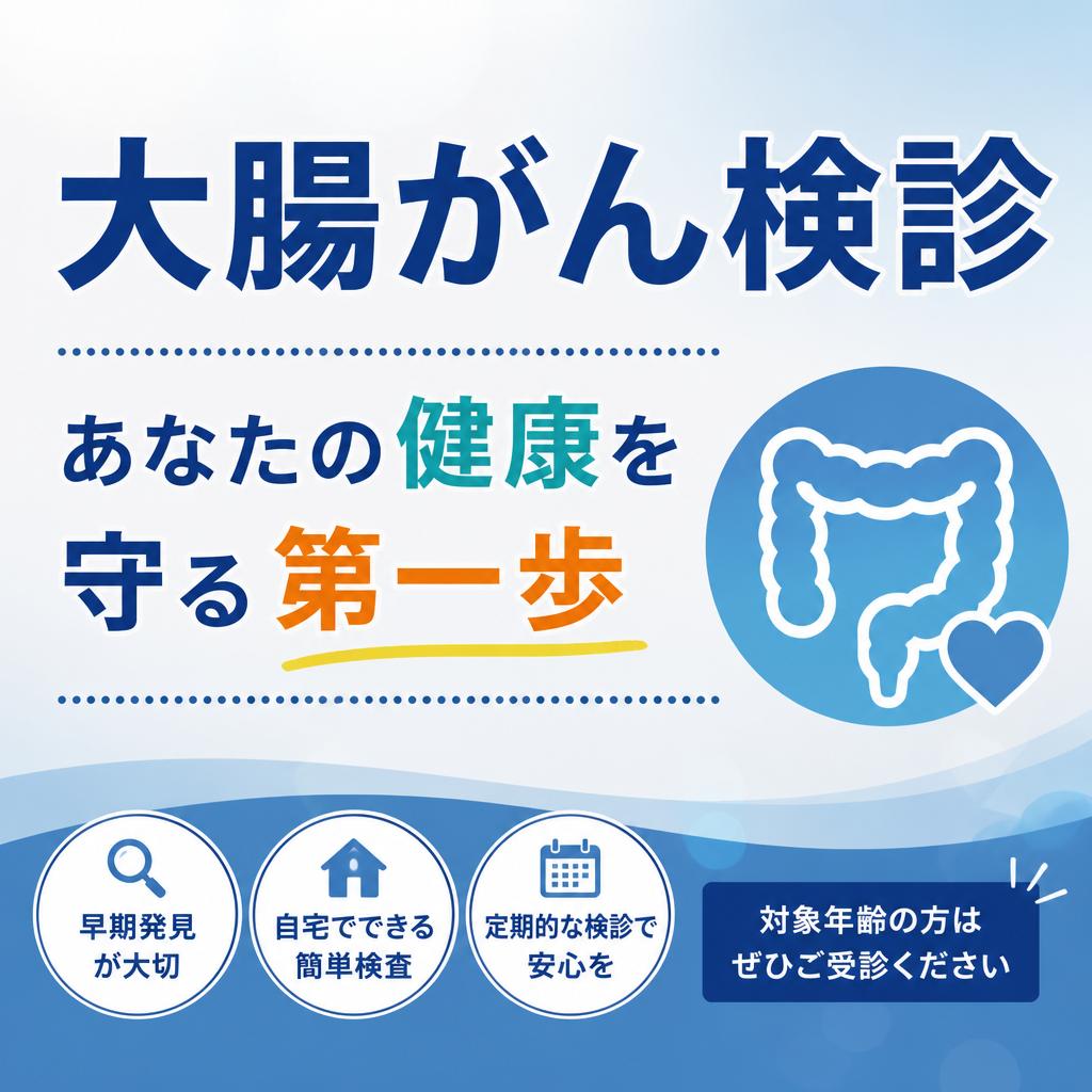 大腸がん検診、あなたの健康を守る第一歩