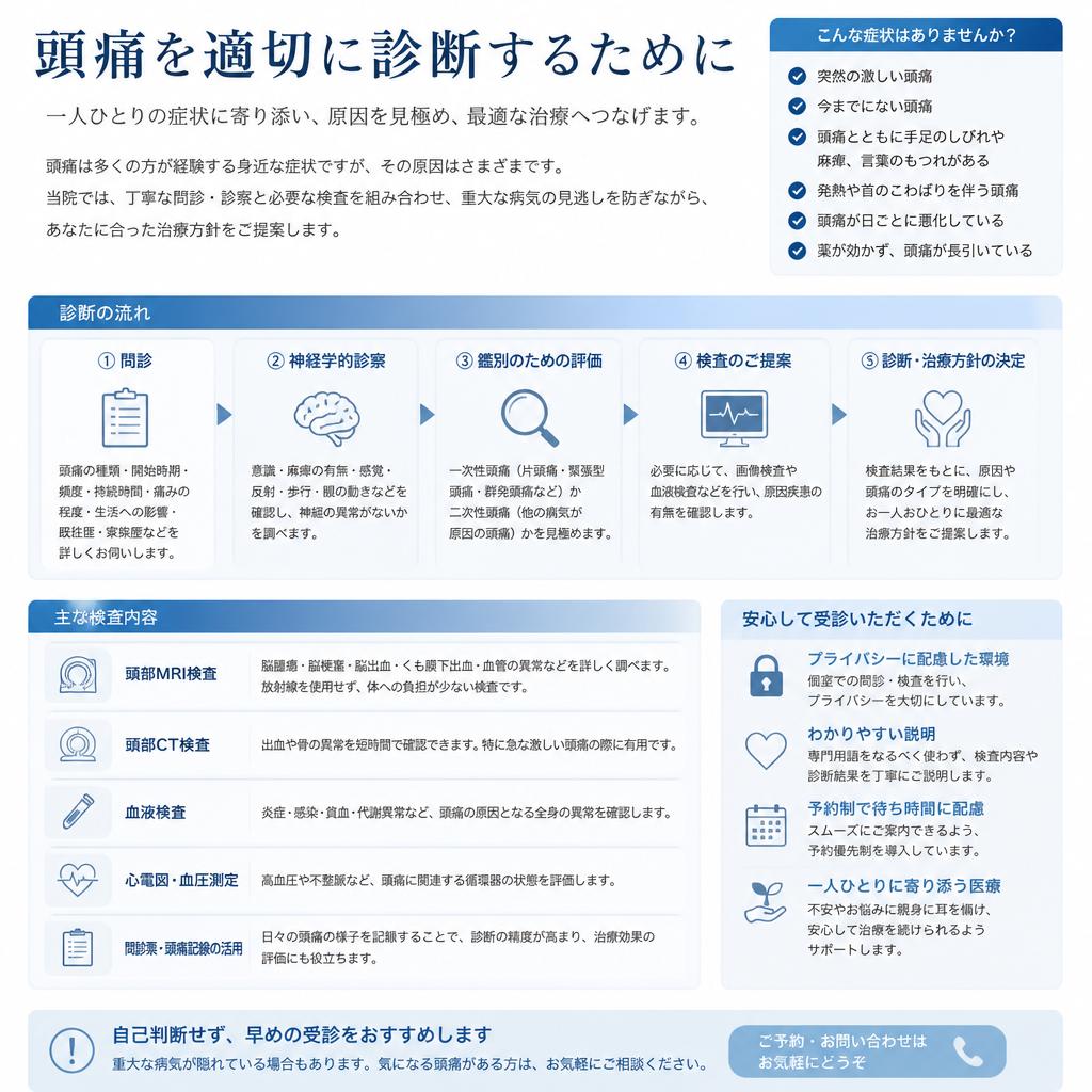 診断方法と検査