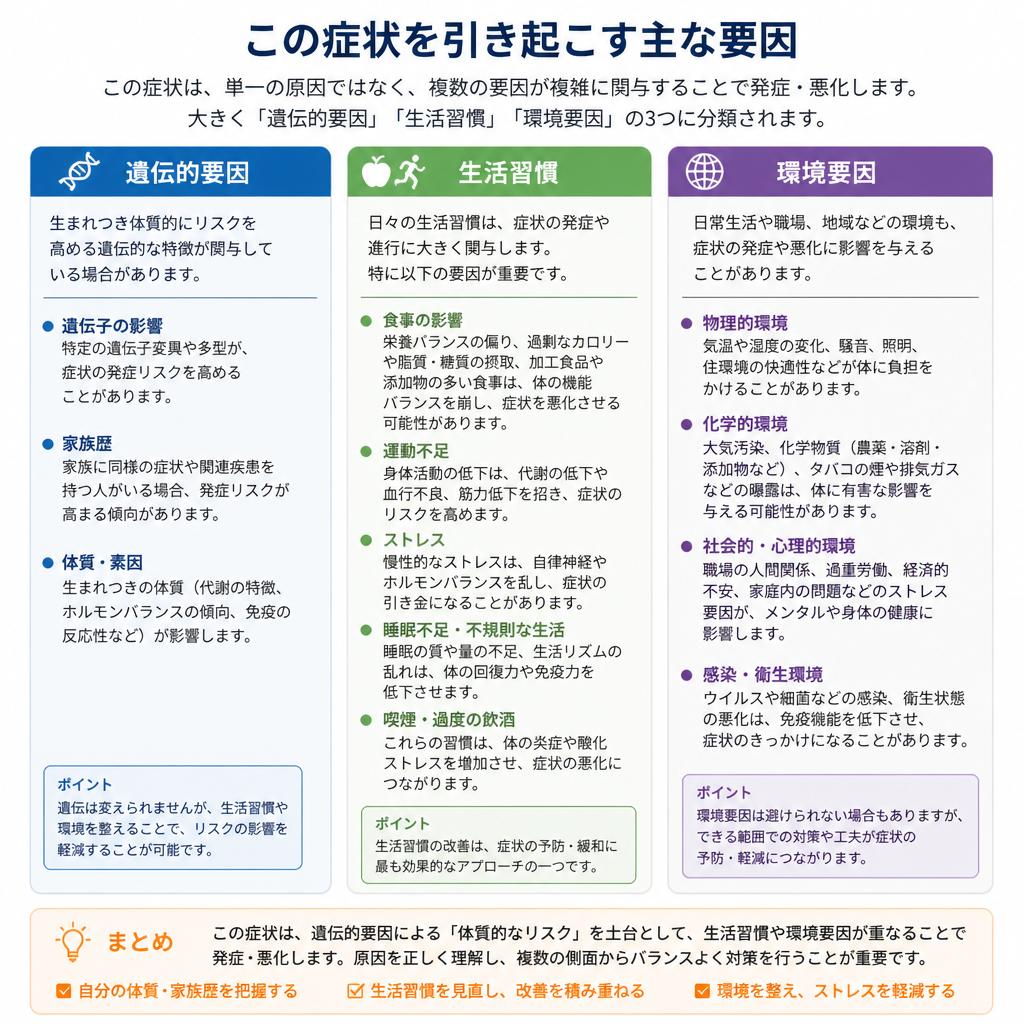 脂質異常症の原因