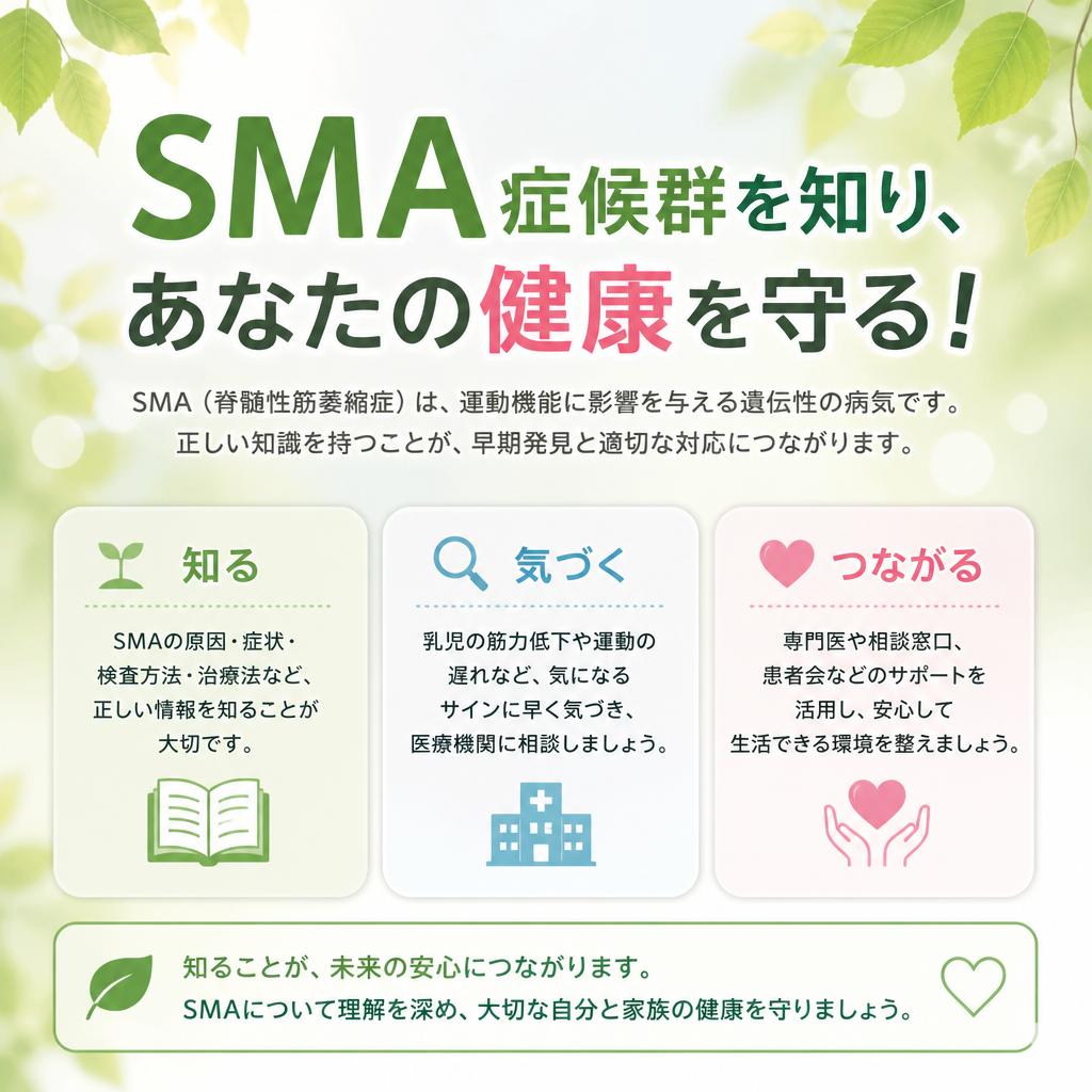 SMA症候群を知り、あなたの健康を守る！