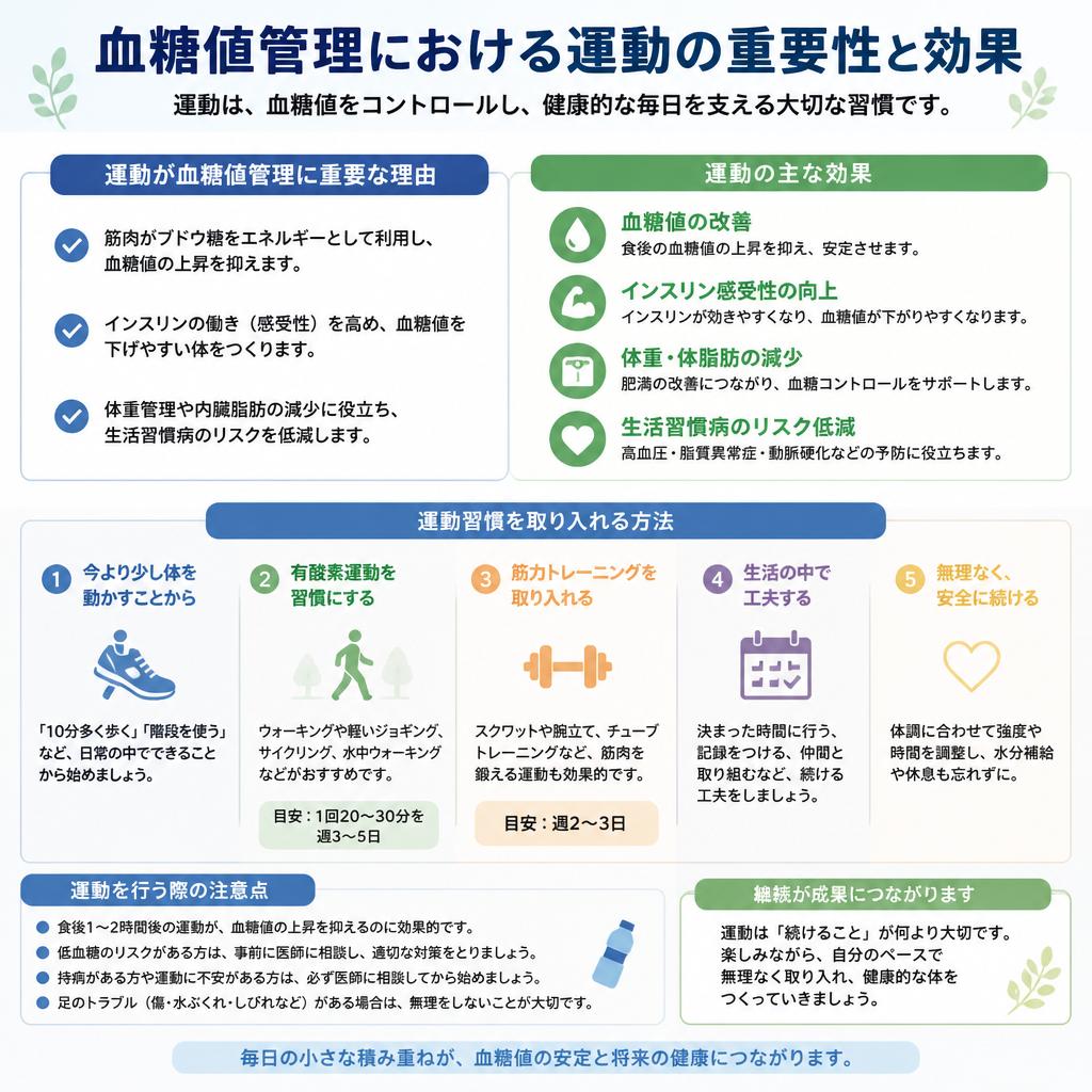 運動と血糖値