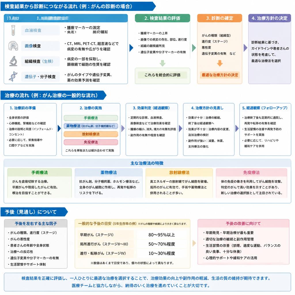 検査結果を踏まえた診断と治療