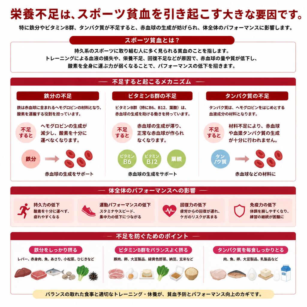 栄養不足がもたらす影響