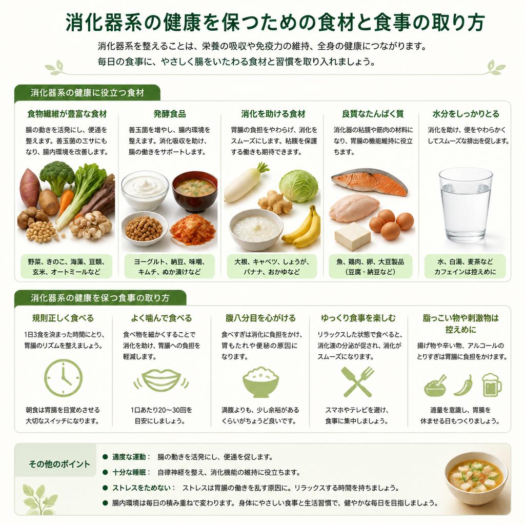 5. 消化器系の健康を支える食生活