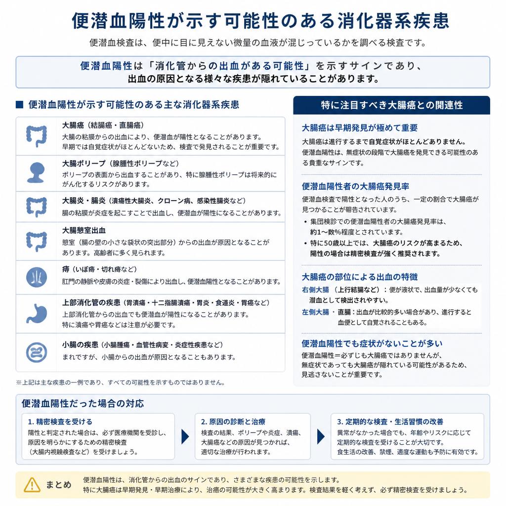 考えられる消化器系疾患