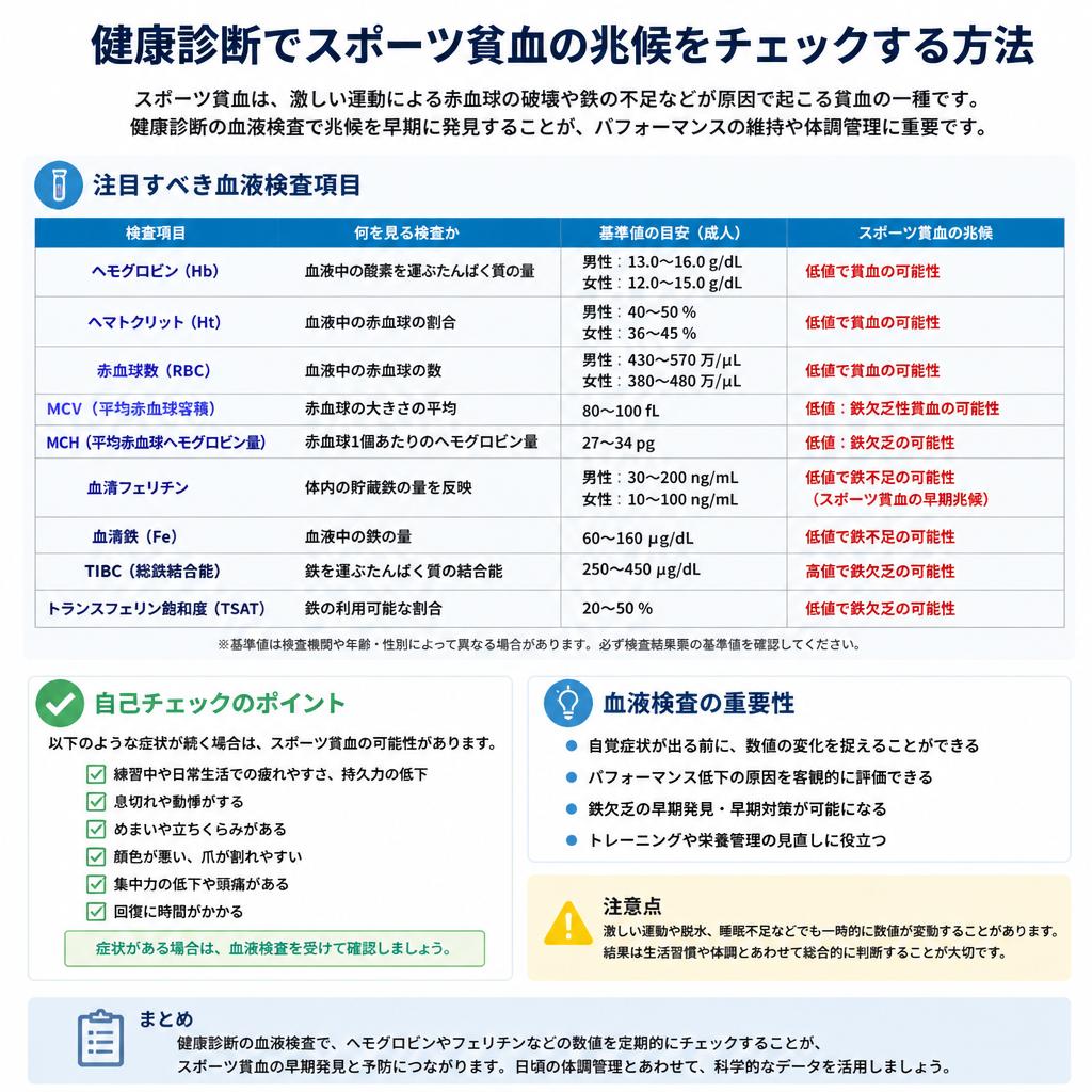 健康診断でのチェックポイント