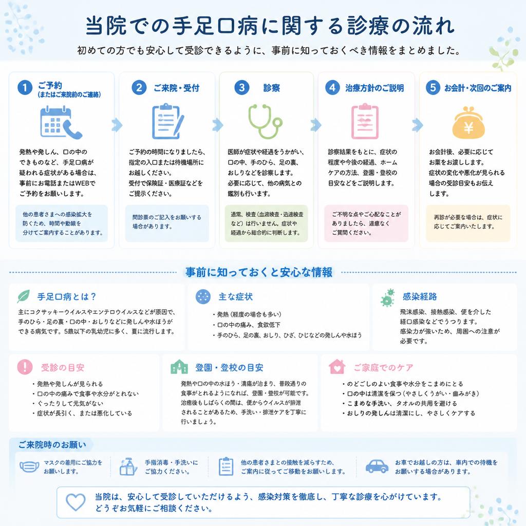 診療の流れ