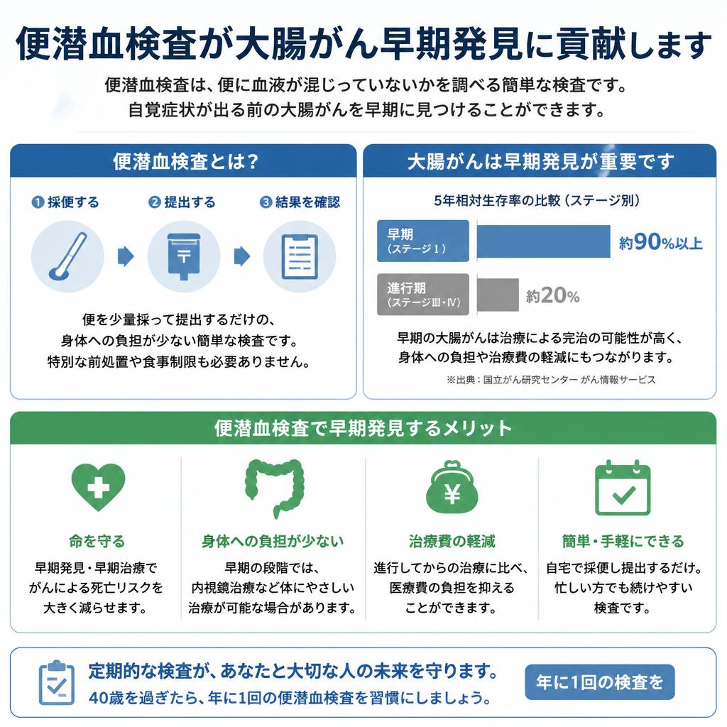 便潜血検査の重要性