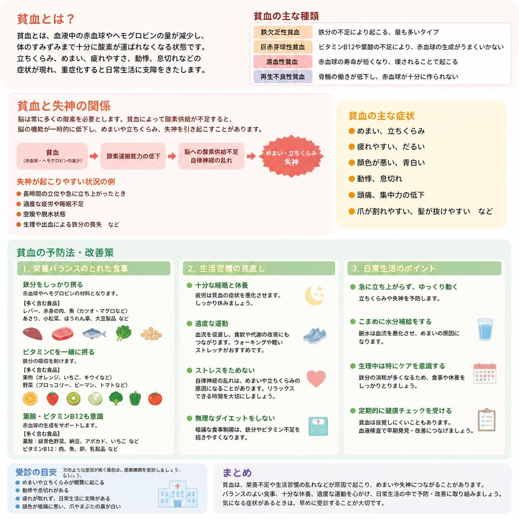 貧血の理解と対策