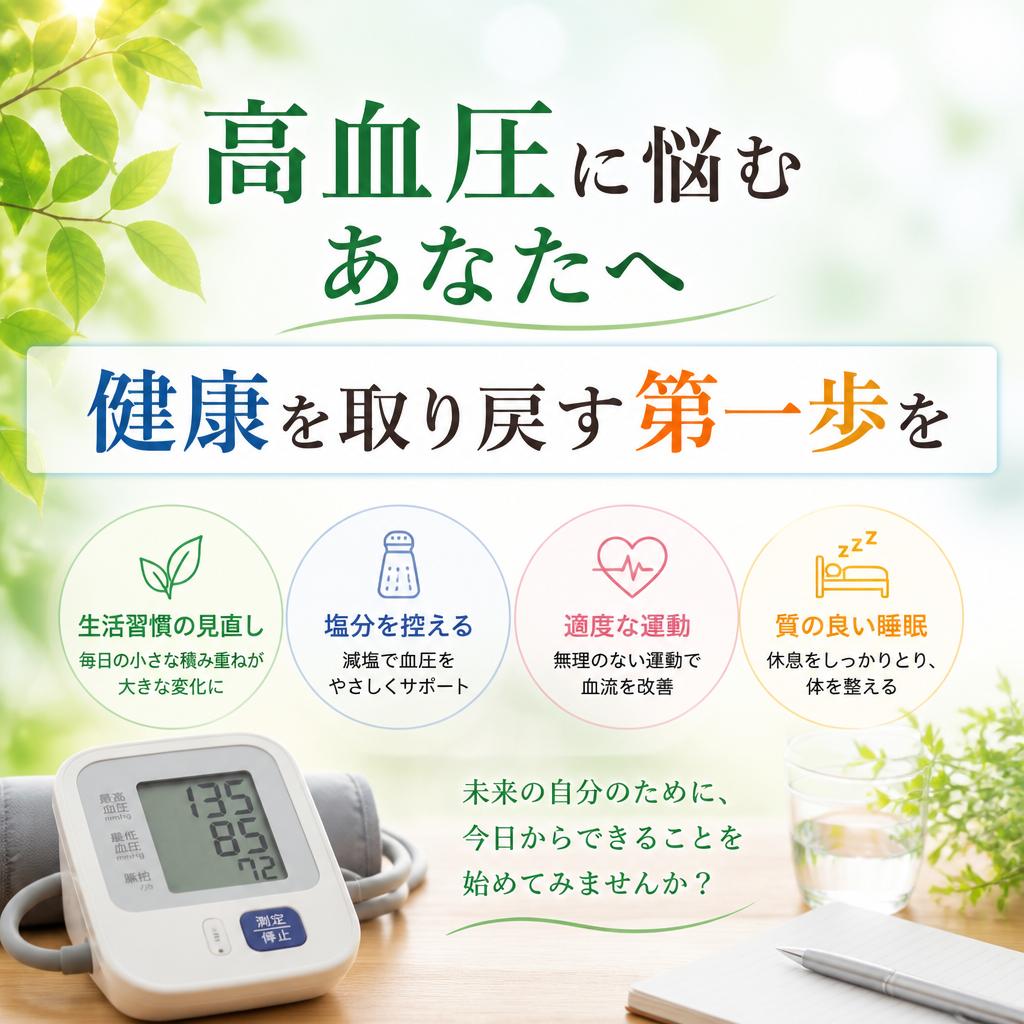 高血圧に悩むあなたへ - 健康を取り戻す第一歩を