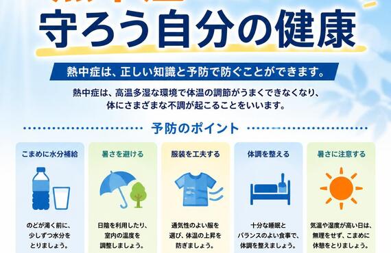 熱中症を知り、守ろう自分の健康　　　　　　　　　武蔵小杉せのお内科クリニック