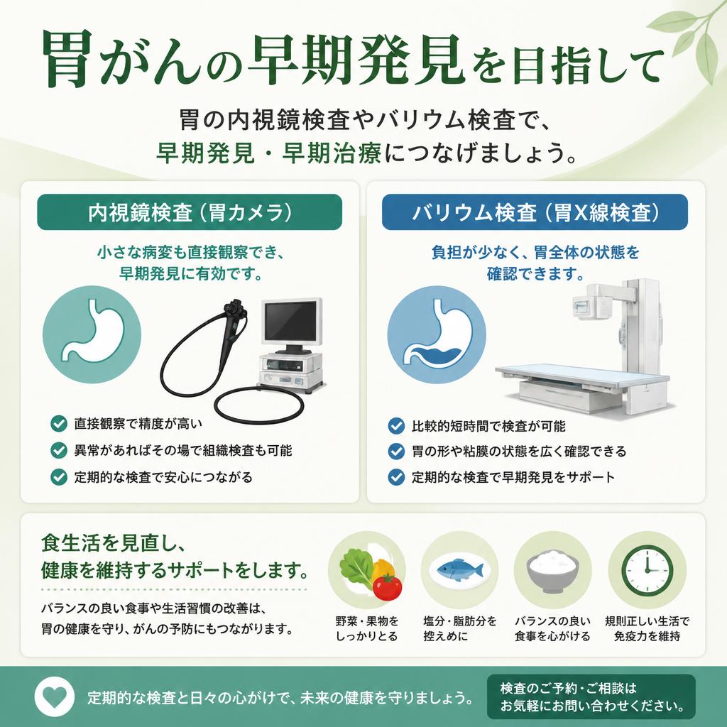 胃がん検診：自分の体を知るためのステップ