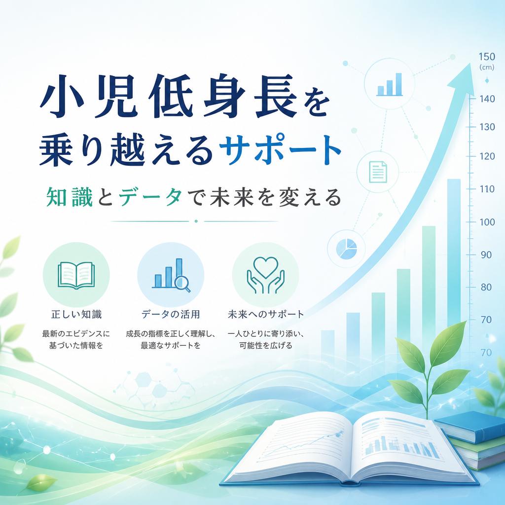 小児低身長を乗り越えるサポート 知識とデータで未来を変える