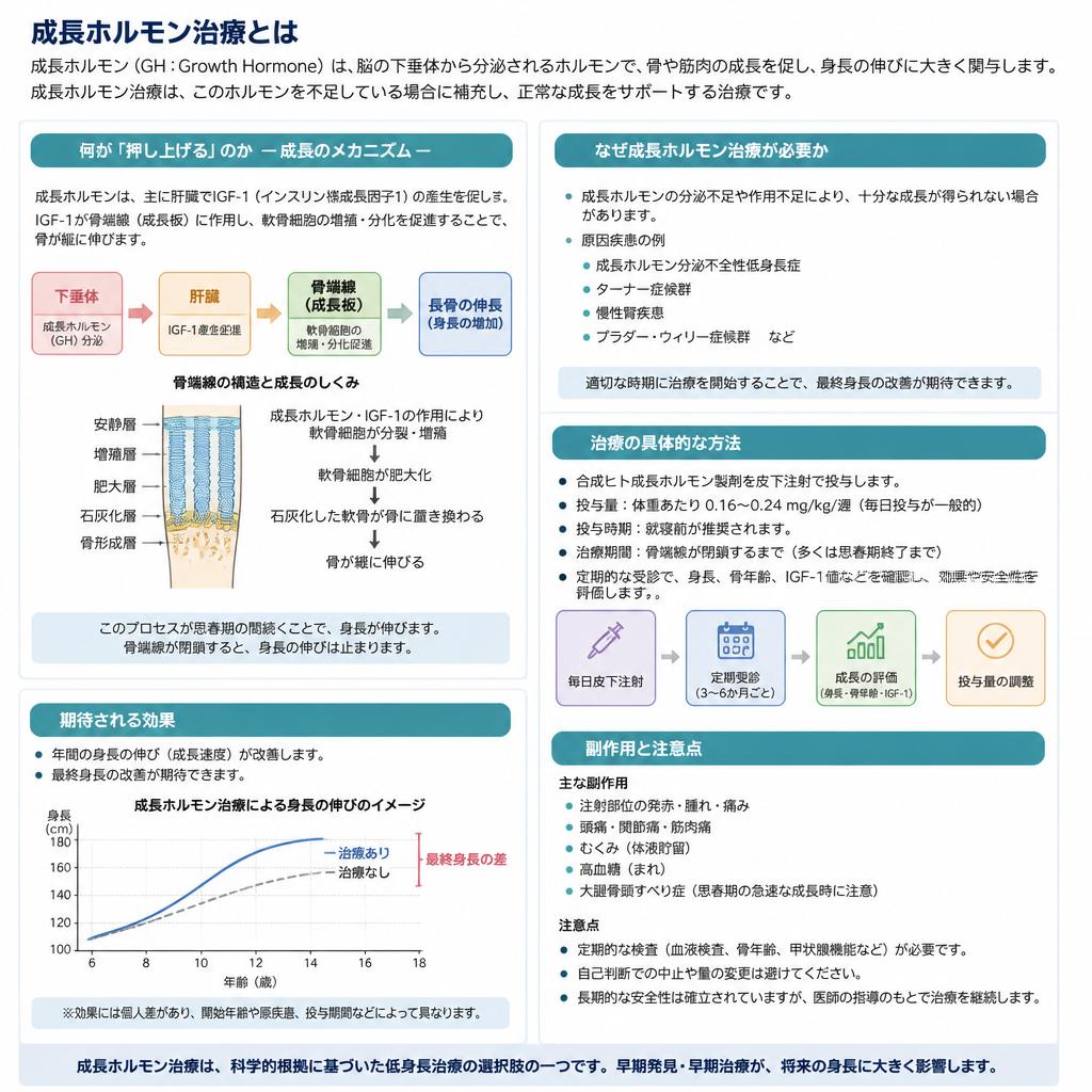 老化を防ぐための成長ホルモン治療