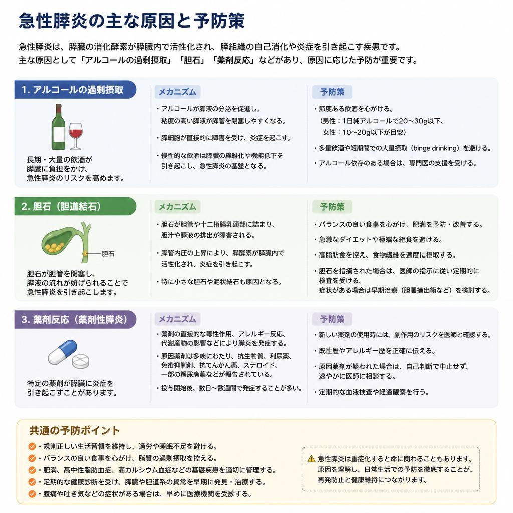 膵炎の原因