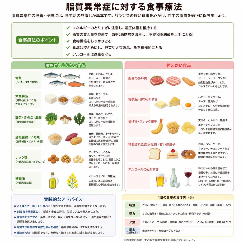 4. 食事療法で脂質を管理する