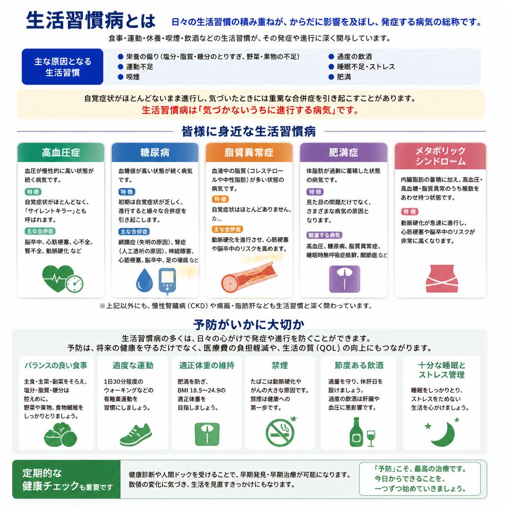 生活習慣病とは？