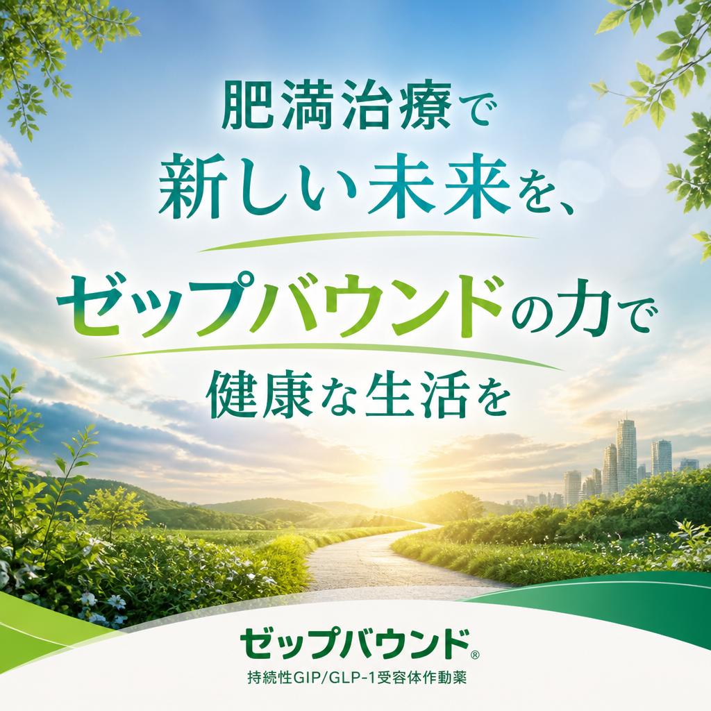 肥満治療で新しい未来を、ゼップバウンドの力で健康な生活を